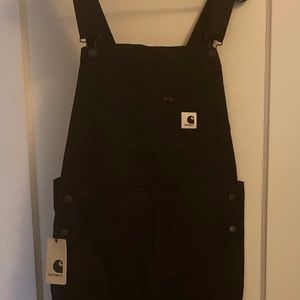 Carhartt WIP Bib Overalls - Size L - Black